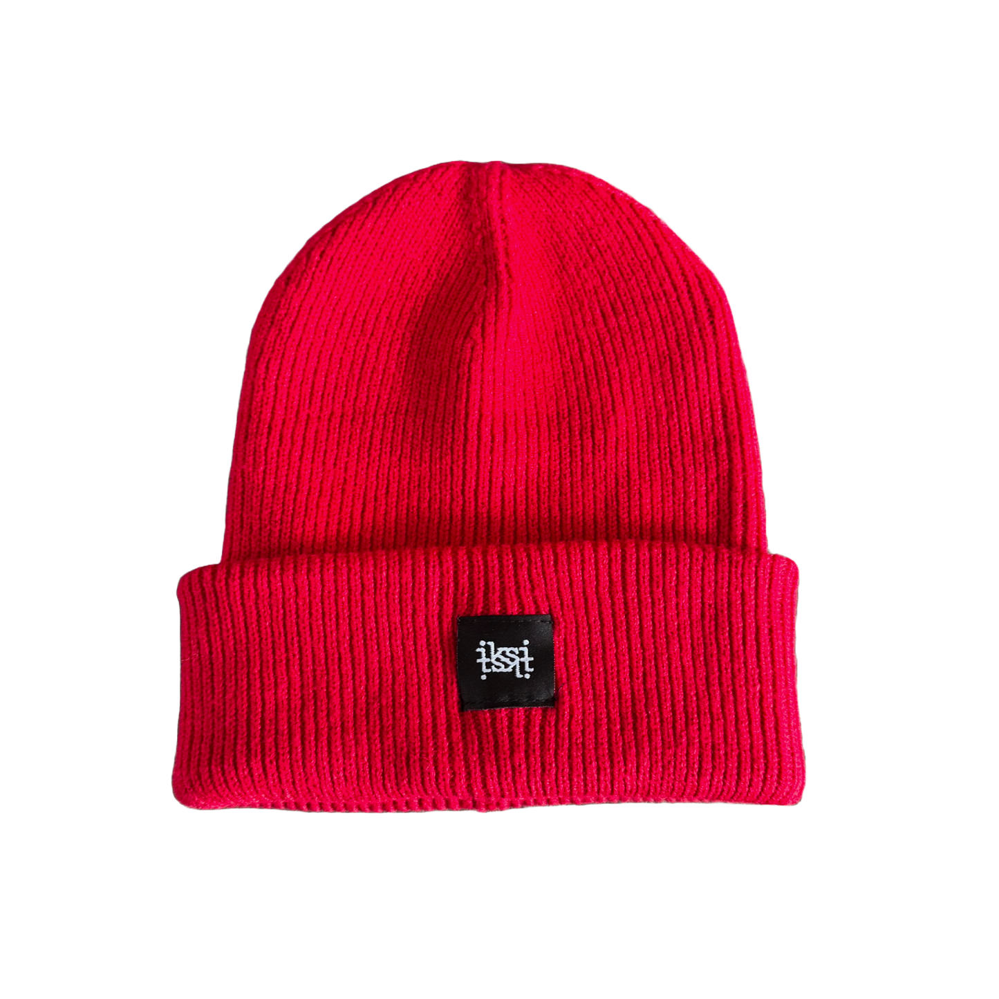 Beanie Rib red