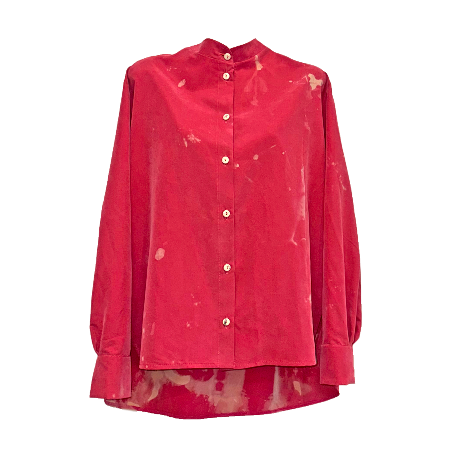 Blouse Dari Grunged Red