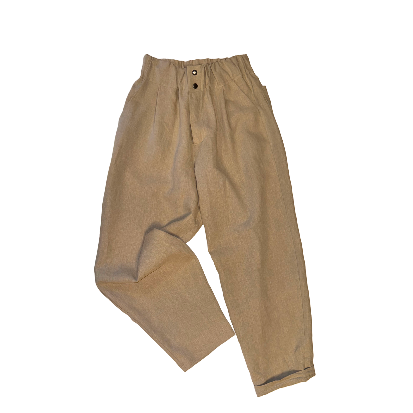G-Pants Leinen Sand