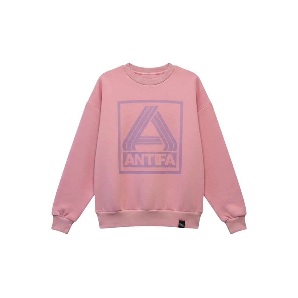 Crewneck - Antifa rosa