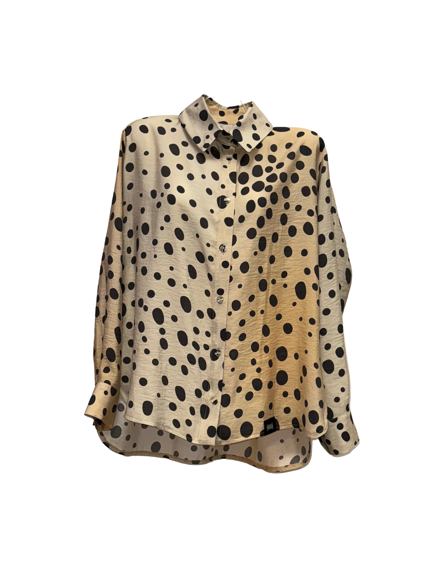 Blouse Dari collar modal dots