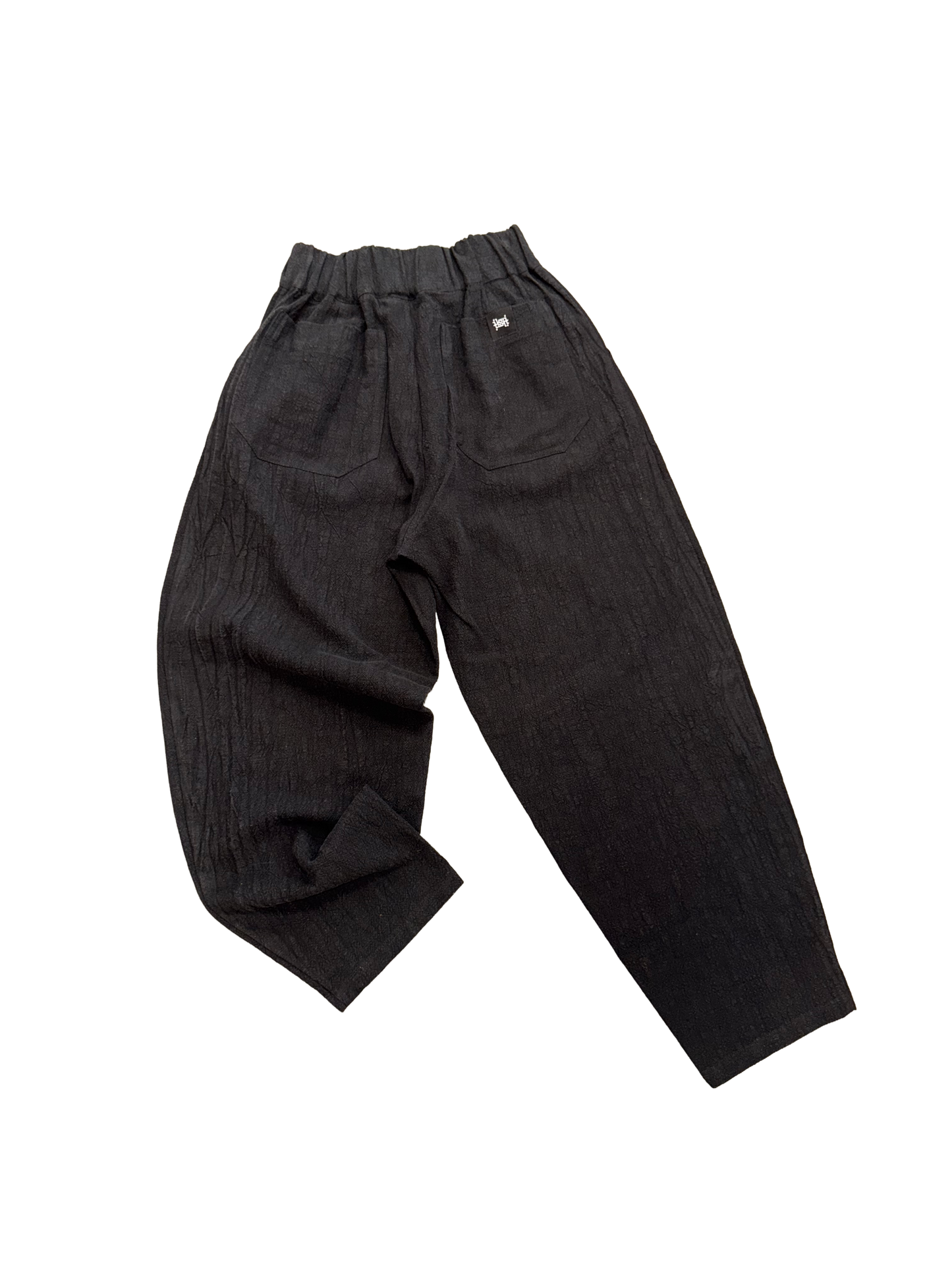 G-Pants Leinen stonewashed Black