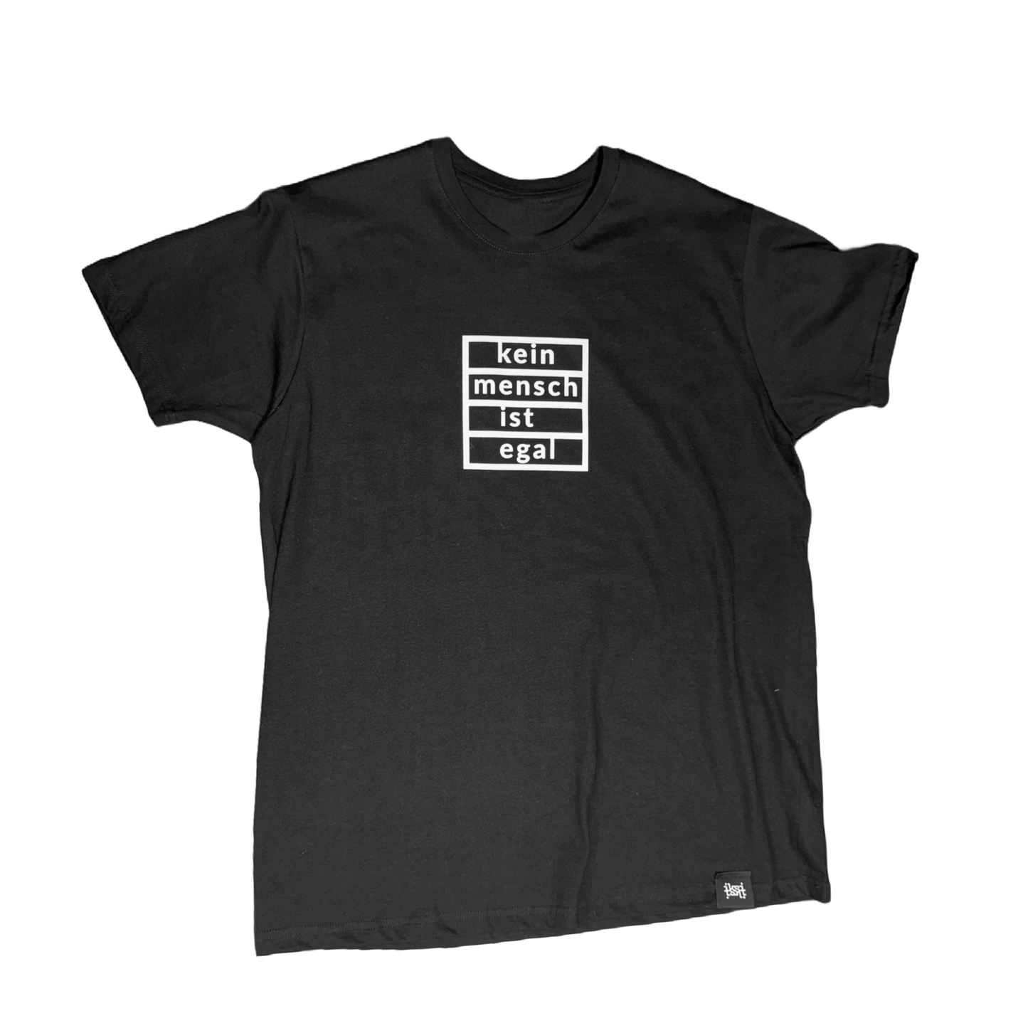 Shirt Kein Mensch ist illegal Weiß