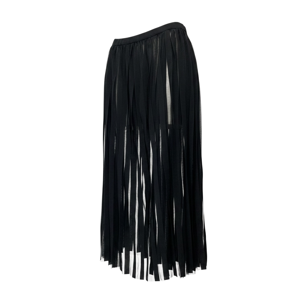 Skirt mesh stripe