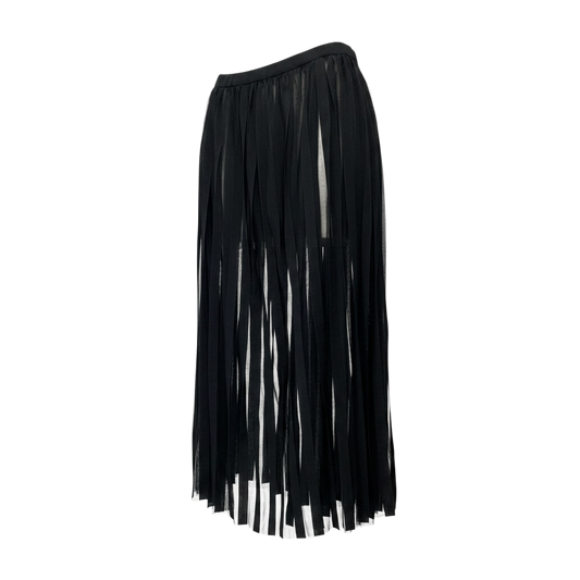 Skirt mesh stripe