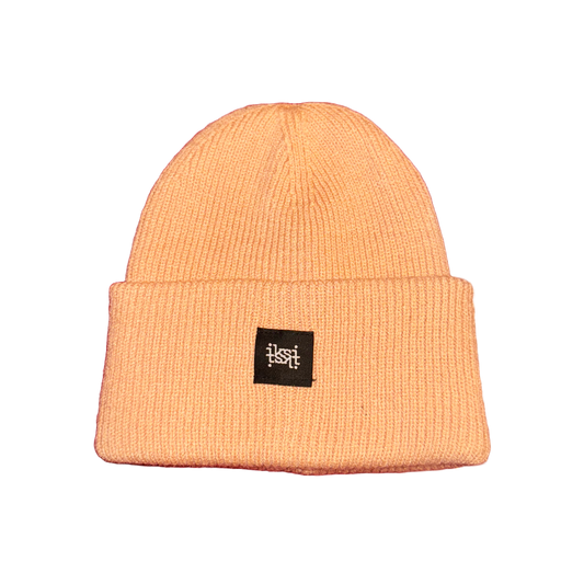 Beanie Rib peach