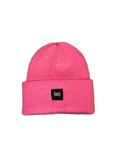 Beanie Rib true pink