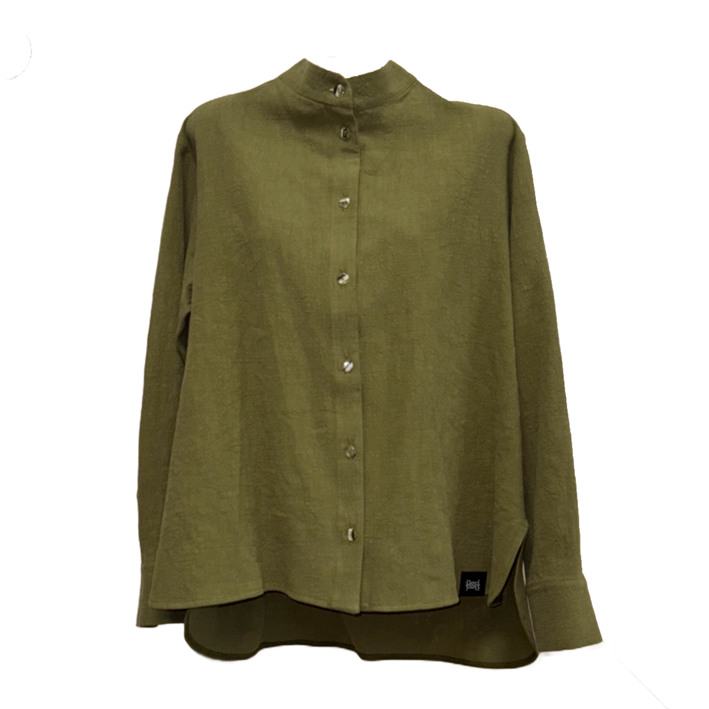 Blouse Dari Leinen Oliv