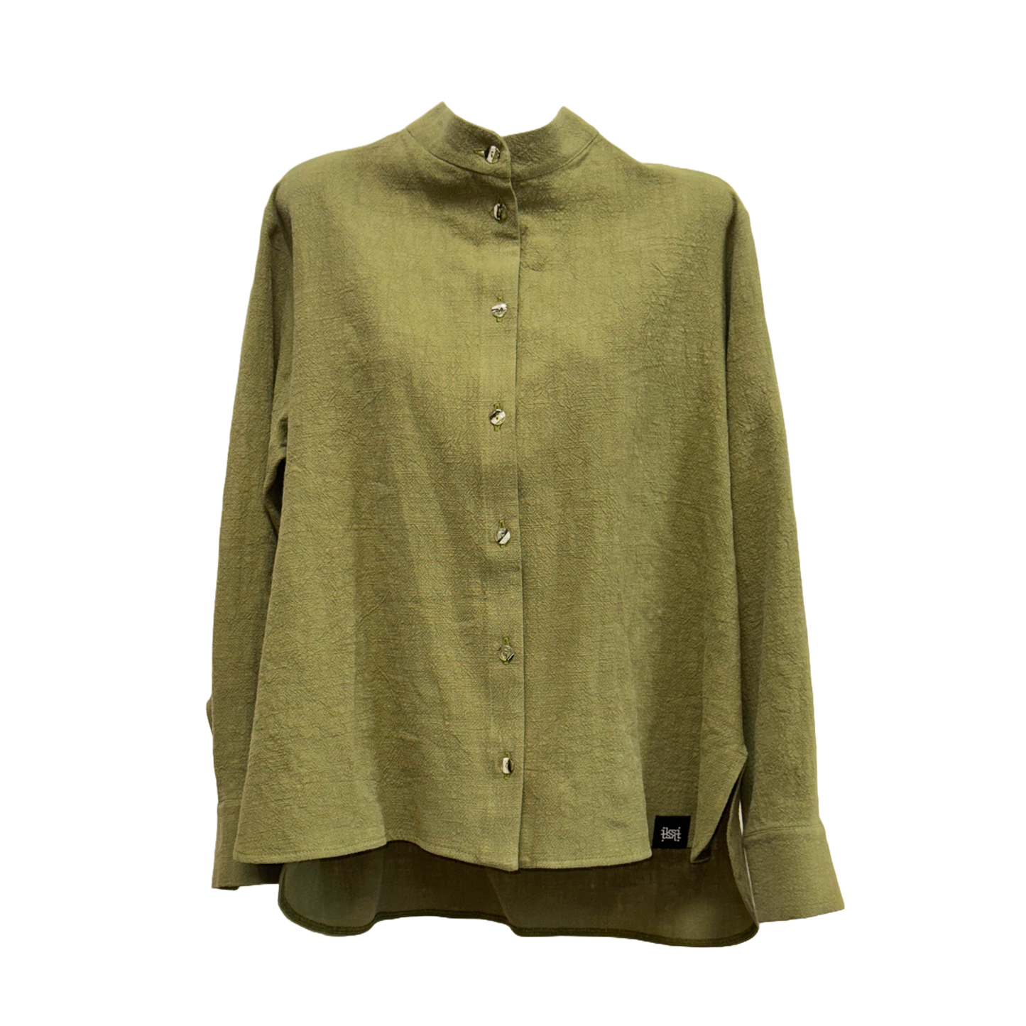 Blouse Dari Leinen Oliv