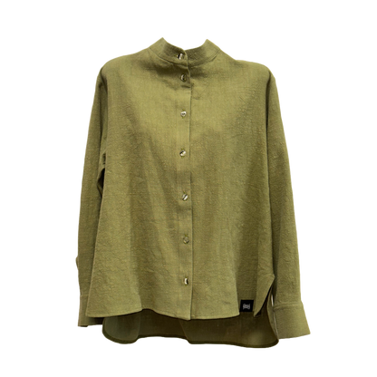 Blouse Dari Leinen Oliv