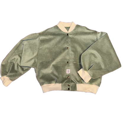 Puffed Sleeve Bomber Cord