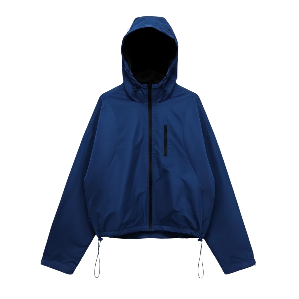 Hooded Batwing Rain