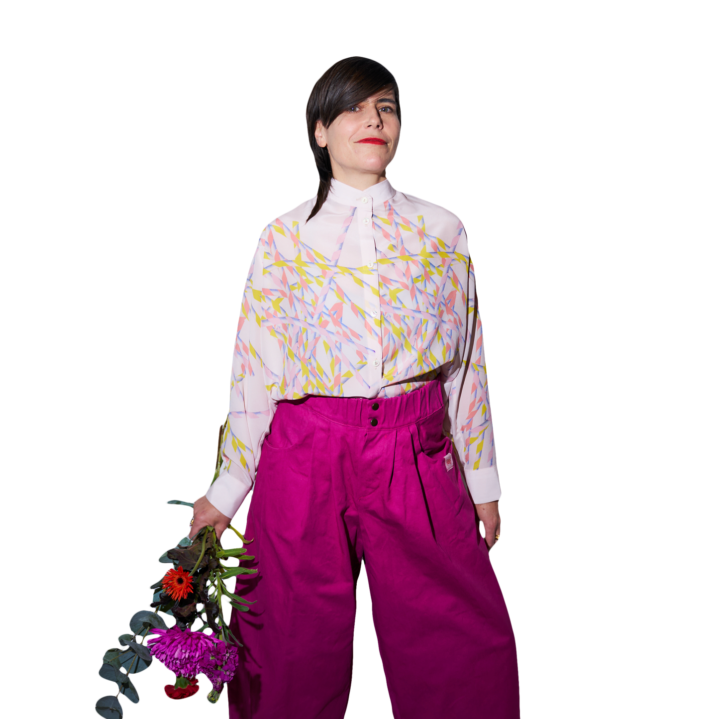 G-Pants Wide Pink