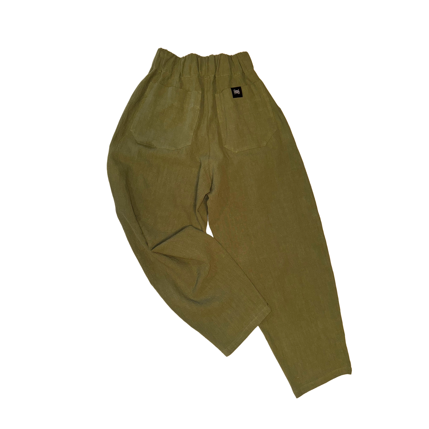 G-Pants Leinen Oliv