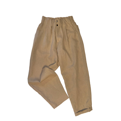 G-Pants Leinen Sand