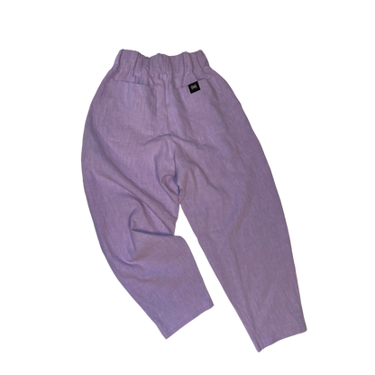 G-Pants Leinen Lavendel