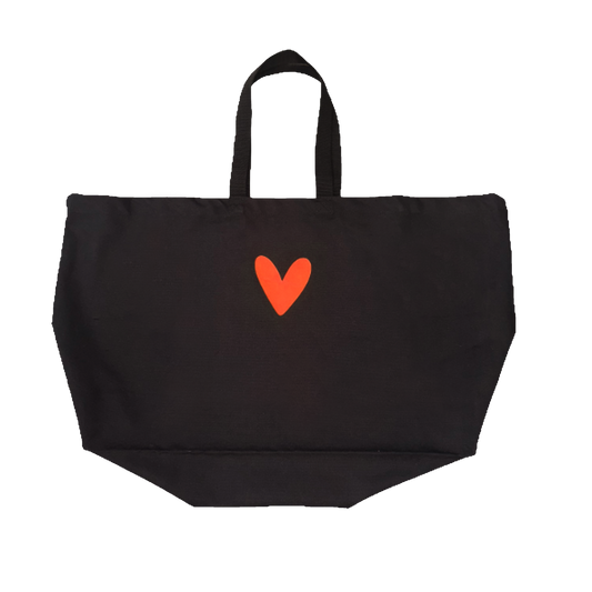 Big Bag - Herz peach