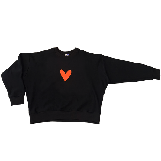 Crewneck - Herz peach