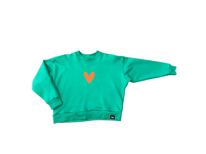 Crewneck - Herz peach