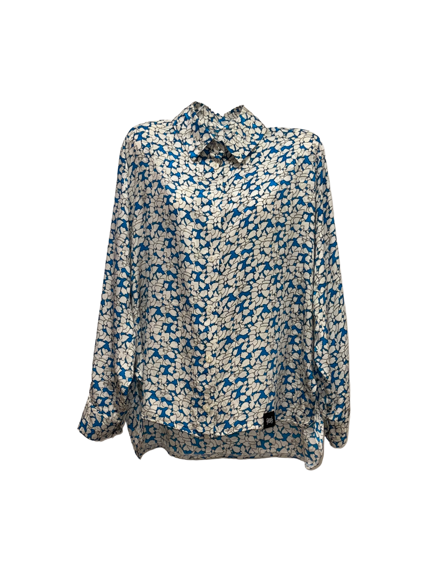 Blouse Dari collar Seide