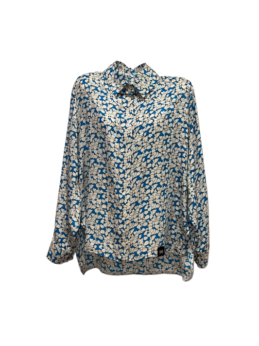 Blouse Dari collar Seide