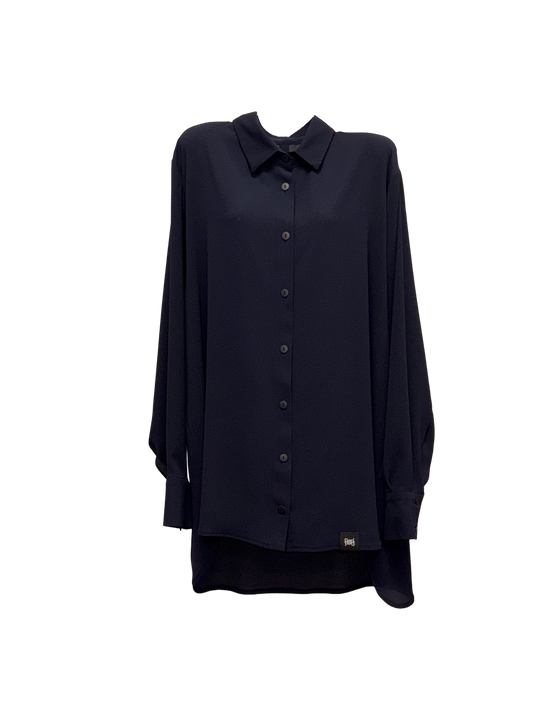 Maxi Blouse Dari collar crepe night
