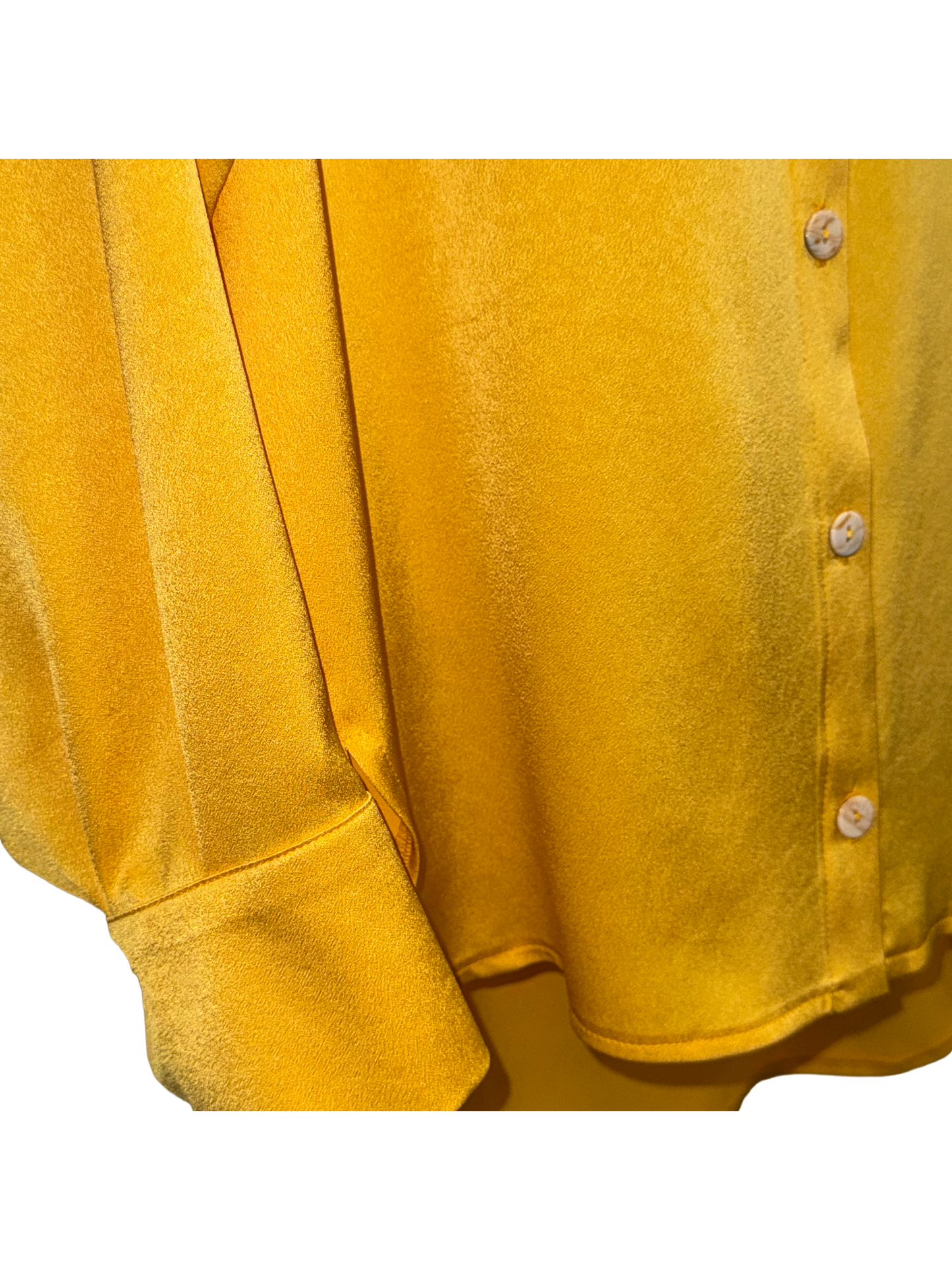Maxi Blouse Dari collar glossy sun