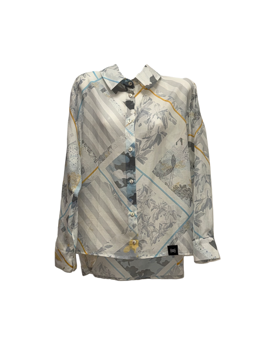 Blouse Dari collar Seide square