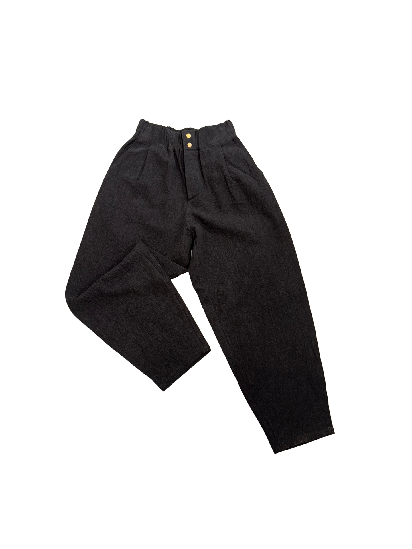 G-Pants Leinen stonewashed Black