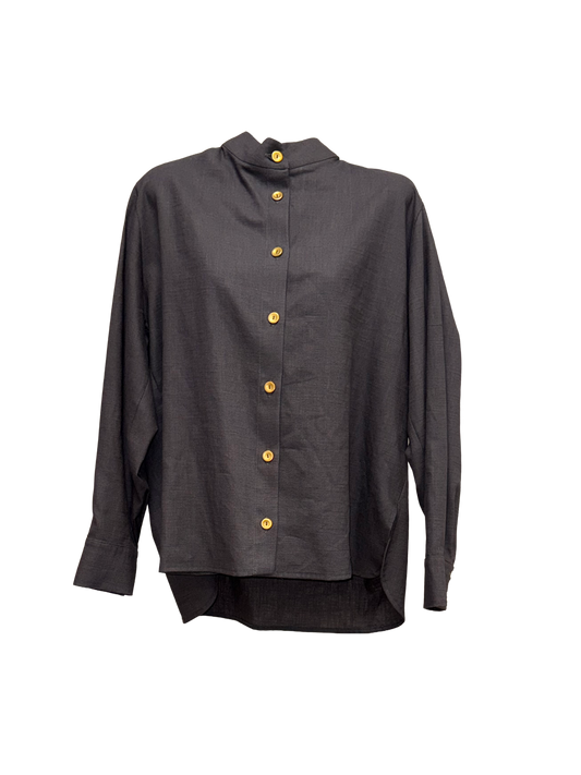 Blouse Dari Leinen grey