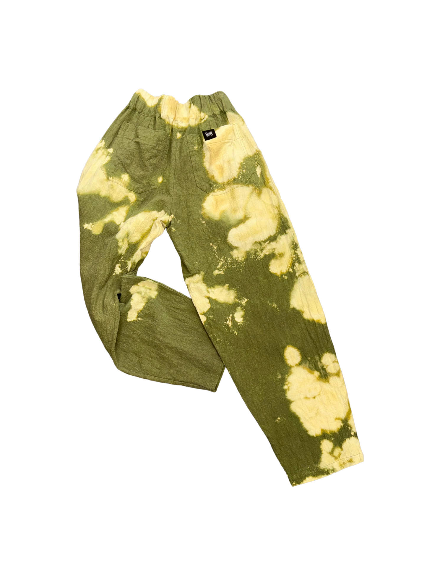 G-Pants Leinen stonewashed Oliv acid