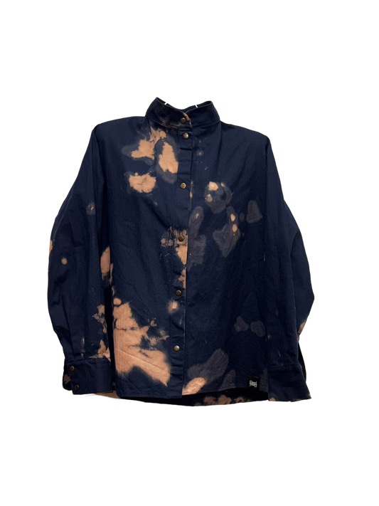 Blouse Dari Work Blue acid