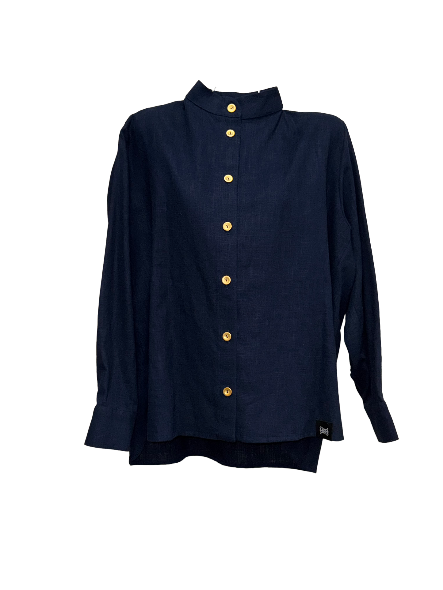 Blouse Dari Leinen navy