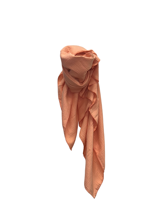 Tuch Musselin rose