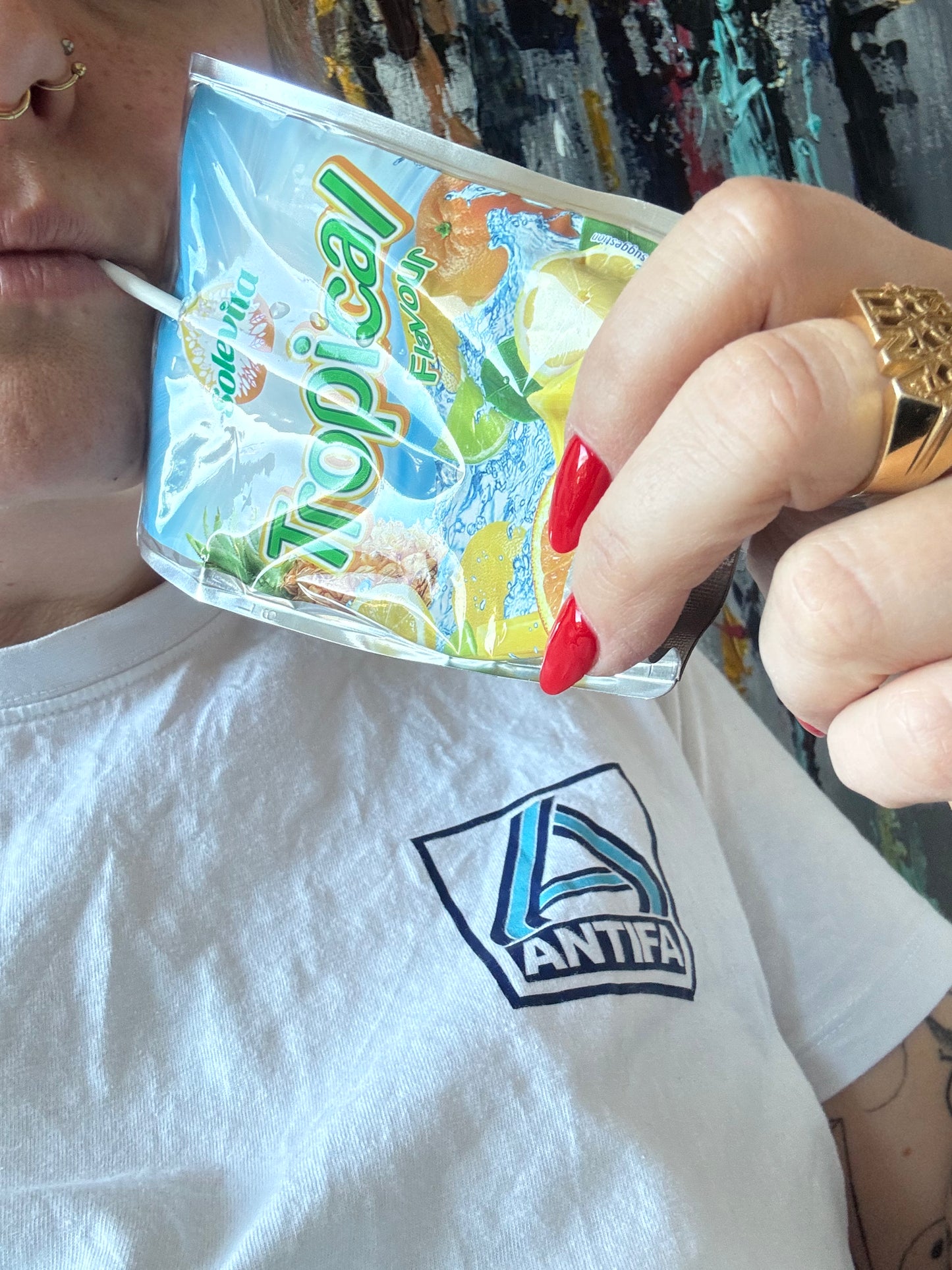 Shirt Antifa