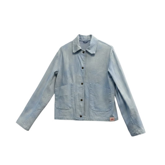 Work Jacket light denim acid