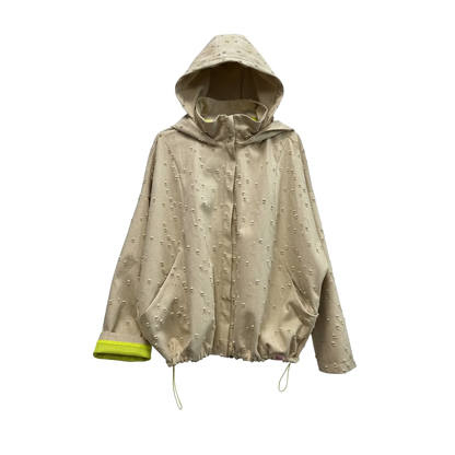 Hooded Batwing Zip deconstructed