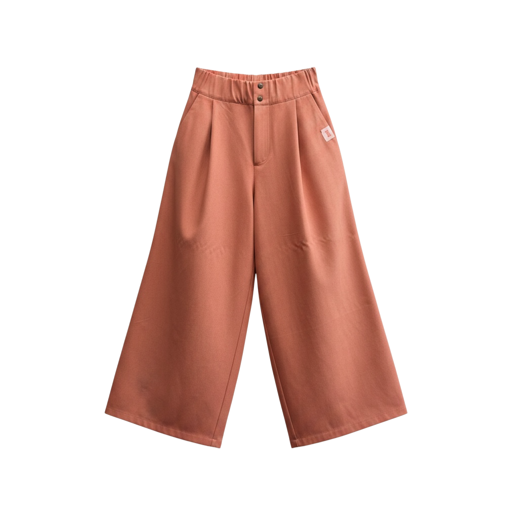 Culotte salmon denim
