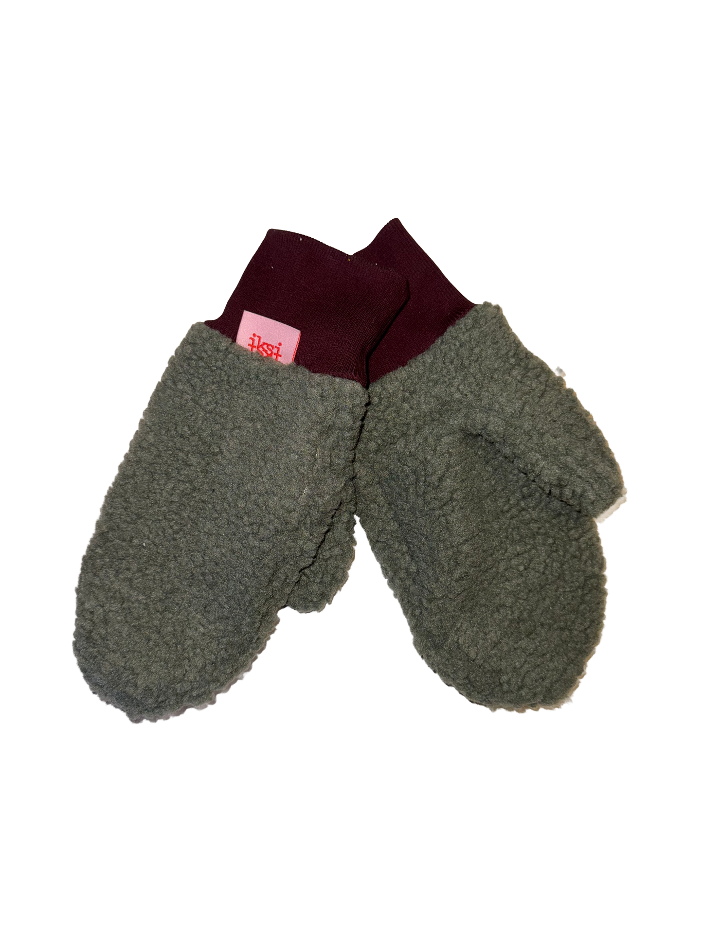 Gloves Olive - Fäustlinge aus Schurwolle 