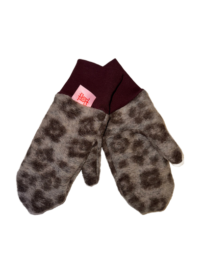 Gloves Leo Bordeux - Fäustlinge aus Schurwolle 